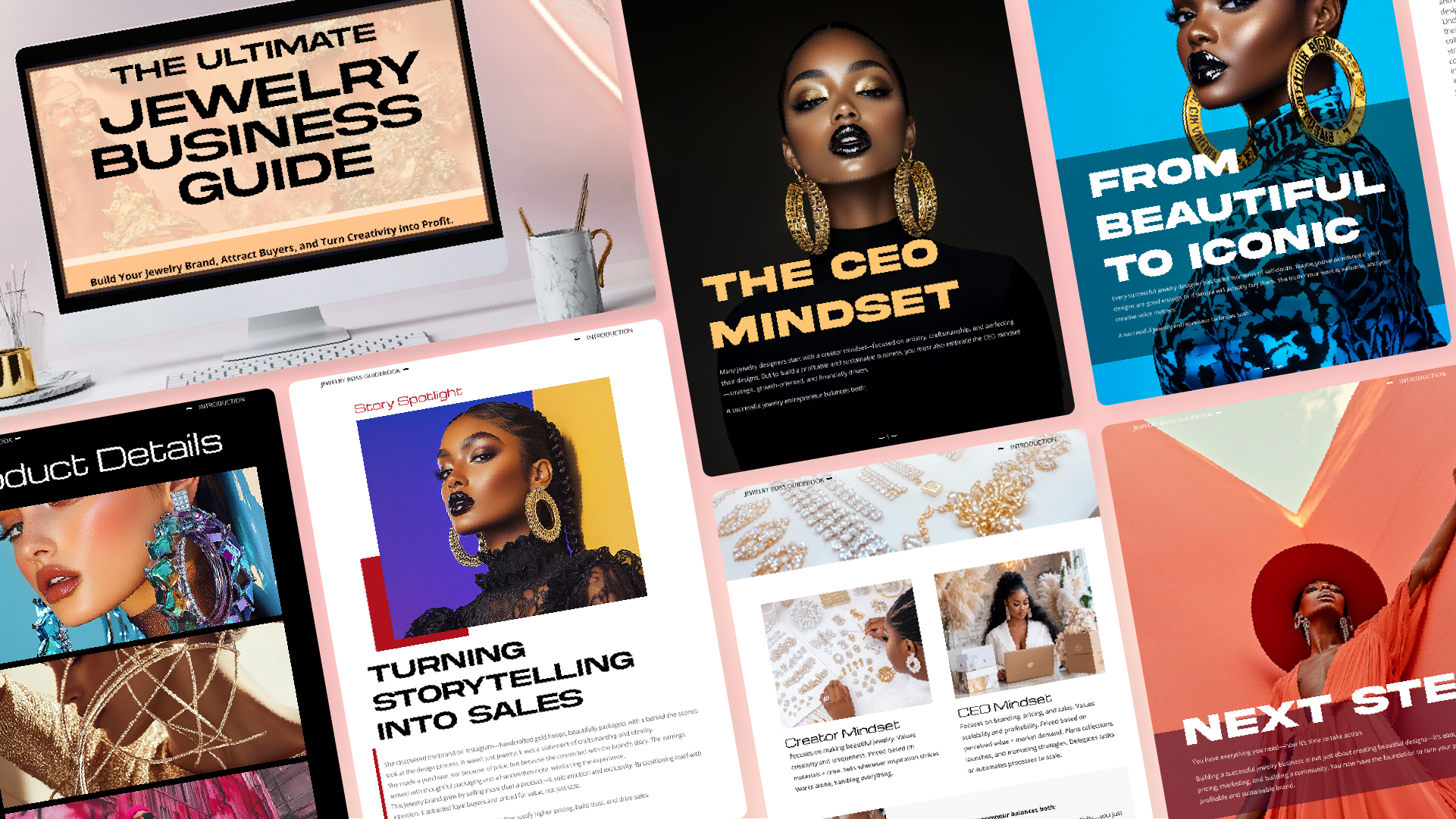 Project Illustration of Full-page spread from a industry guidebook design